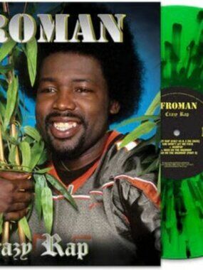 Afroman Crazy Rap LP ~ Ltd Ed Colored Vinyl (Green w/Black Splatter) ~ Sealed!